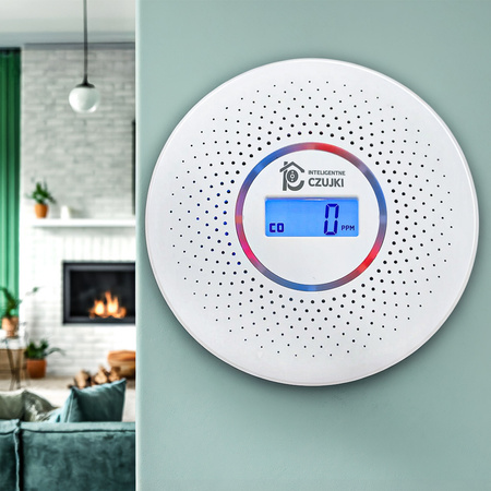 Czujka Dymu i Tlenku Węgla CERTYFIKOWANA