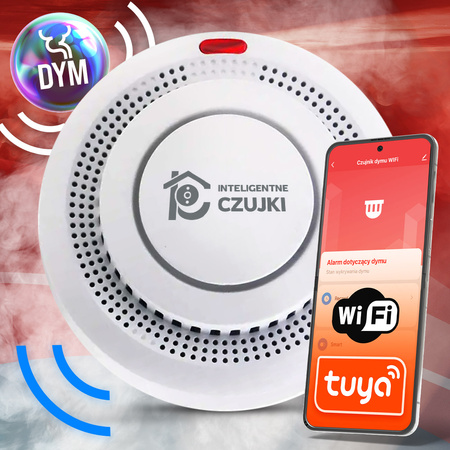 Czujka Dymu WI-FI CERTYFIKOWANA