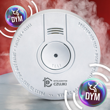 ZESTAW 2 x Czujka Dymu certyfikowana
